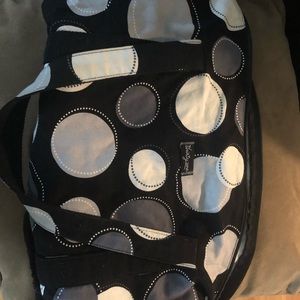 Thirty One Polka Dot Duffle